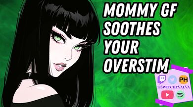 Goth Mommy bathes overstimulated boy in praise slime ASMR