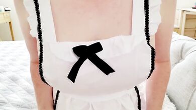 Maid catches you jerking off in hotel room service and tells you what to do