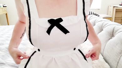 Maid catches you jerking off in hotel room service and tells you what to do