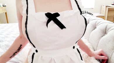 Maid catches you jerking off in hotel room service and tells you what to do