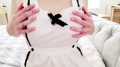 Maid catches you jerking off in hotel room service and tells you what to do