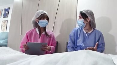Nurse Milk Nurse Fucks Me In Hospital After Dick Flash Steals both their souls