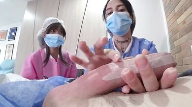 Nurse Milk Nurse Fucks Me In Hospital After Dick Flash Steals both their souls