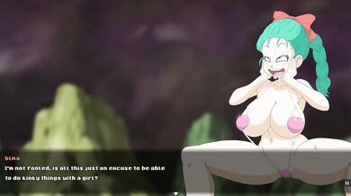 Bulma's Creampie Fight Rough Doggy Style Hentai Game