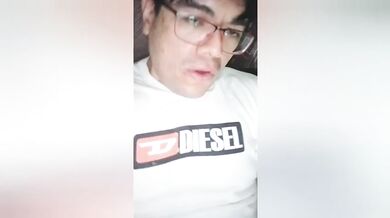 His massive cock blows a huge load all over her ass