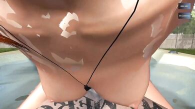 Lady Sonia milks her daughter’s HUGE tits 3 times in wild sex game