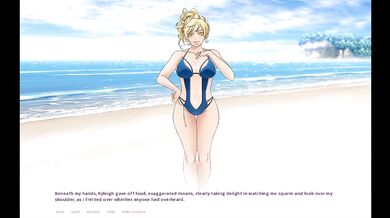 Swing & Miss hotwife gets destroyed on public beach