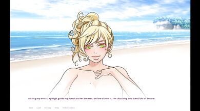 Swing & Miss hotwife gets destroyed on public beach
