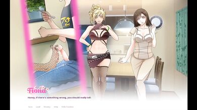 Cuckold Husband forced to watch his wife get creampied by anime mom in climaxing footjob