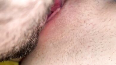 Wet british pussy licked till she screams her favourite ice cream