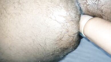 Sri Lankan wife gets brutal ass fisting all the way in with huge cum no mercy