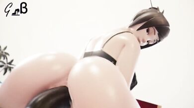 Big Boobed Mei destroyed gushing slut in Overwatch porn