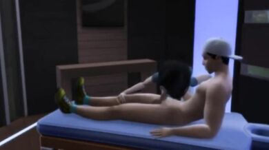 Thai girl ruins sims with juicy happy ending massage