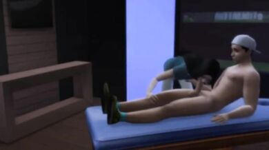 Thai girl ruins sims with juicy happy ending massage