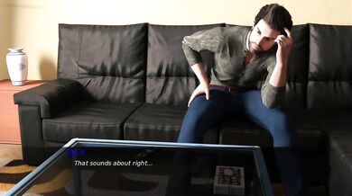 Risky Dick Stroking Her Gushy Hole While She Moans