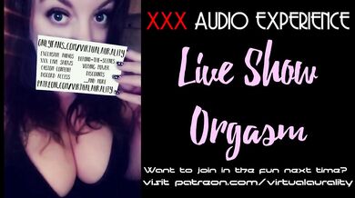 Live British moaning orgasm gets you off while you stroke it raw