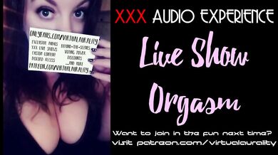 Live British moaning orgasm gets you off while you stroke it raw