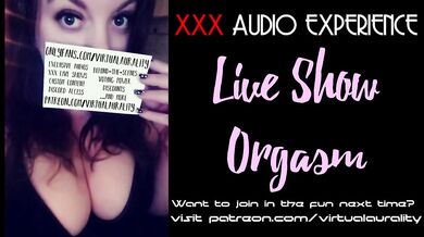 Live British moaning orgasm gets you off while you stroke it raw