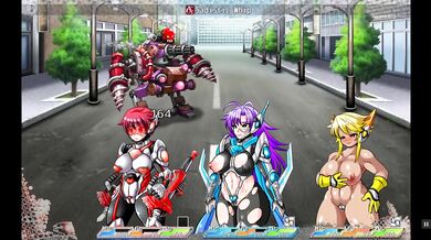 Policewoman heroine defeated by gangbang creampie after epic fight