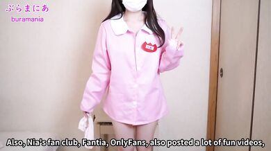 Mini skirt cosplay no bra no panties slipped past time change clothes