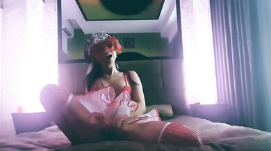 Asian teen Cosplay gets destroyed in Hardcore Anal fuck