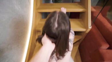 Fucked my stepsister big ass dripping pussy home alone