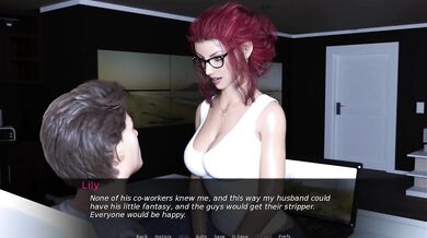 Hot wife ruined by cuckold husband in erotic anime cartoon