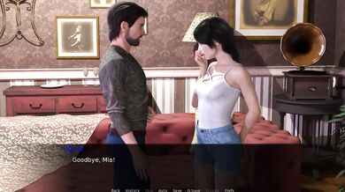 Point of view 3D anime hentai having fun with a cam girl