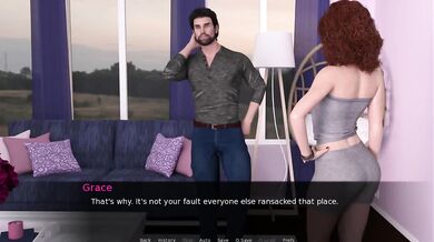 Point of view 3D anime hentai having fun with a cam girl