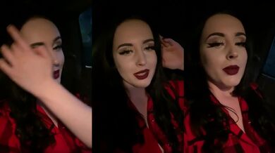 Cum dump daddy breeds his filthy daughter in the car