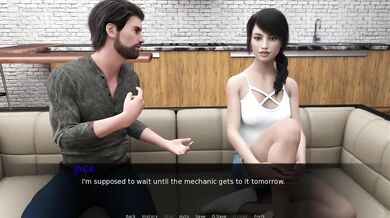 Pine Fall Cursed Town Full of Horny Girls POV Erotic Game Trailer