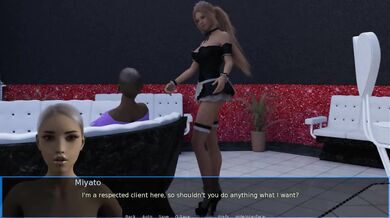 Lesbian moms destroy nightclub in hd erotic anime game
