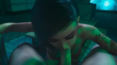 Tattooed Asian teen gets her pussy wrecked raw in 3D hentai