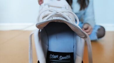Subscribe to my Onlyfans she’ll step on your wallet until you broke babes in white socks worship her sneakers