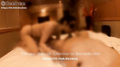 Wife tied up and used at SM hotel while I filmed every humiliating second