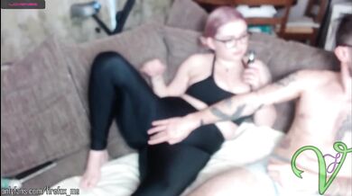 Vixen Leggings Footplay Squished Boobs Squeezed Chubby Milf Stomps
