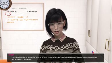Asian nerdy girl destroyed in erotic gameplay 6 raw HD sex story