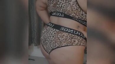 British BBW Joi begs for your cum on her massive natural tits