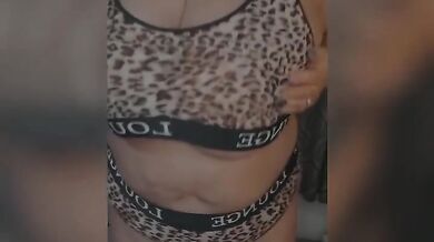 British BBW Joi begs for your cum on her massive natural tits