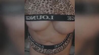 British BBW Joi begs for your cum on her massive natural tits