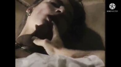 Rosa Caracciolo's Bodyguard gets his thick cock destroyed by her monster tits