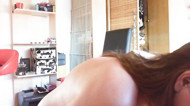 Her stepbrother made her try on micro bikinis until she gushed and came
