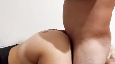 My jealous husband only fucks my ass then cums all over leaving me dripping