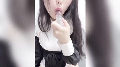 Nun suit anal leaked masturbation big nipple cosplay solo handjob