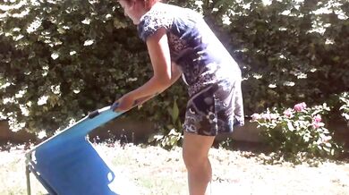 Filthy dirty diaper sluts sunbathing British girl gets wrecked in public