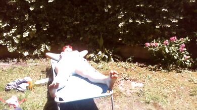 Filthy dirty diaper sluts sunbathing British girl gets wrecked in public