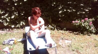 Filthy dirty diaper sluts sunbathing British girl gets wrecked in public