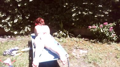 Filthy dirty diaper sluts sunbathing British girl gets wrecked in public
