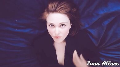 Dana Scully probed and edged by alien tongue in blazer uniform beautiful agony