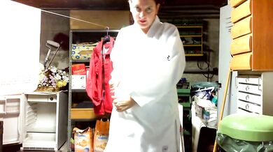 Italian giantess tramples you raw under her filthy karate feet